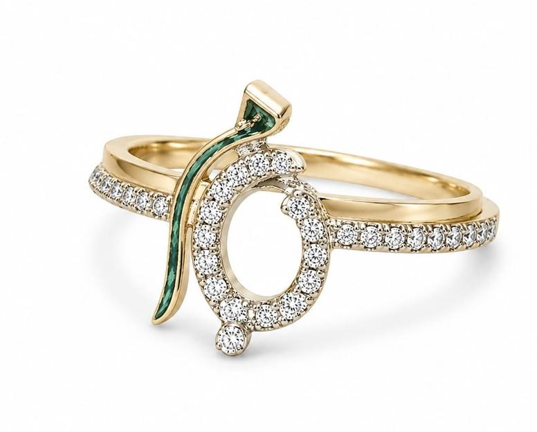 Lettering Rings ب م