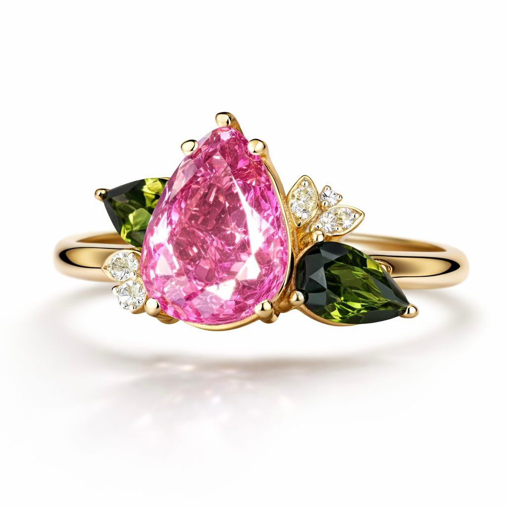 Flamingo Lily Ring