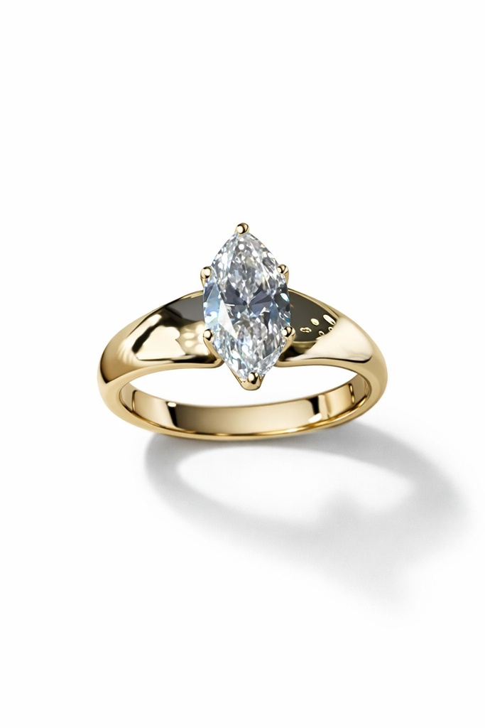 The Bold Marquise Engagement Ring 