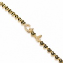 Heart bracelet letter ط ف