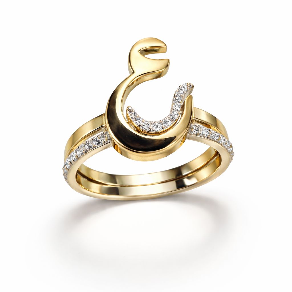 [LET-RNG-02024] Lettering Rings ر ع
