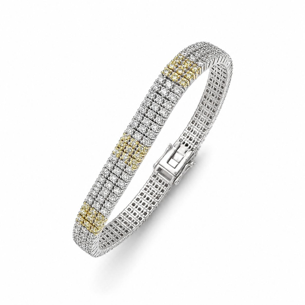 [JEW-BRC-01984] Nivis Tennis Bracelet