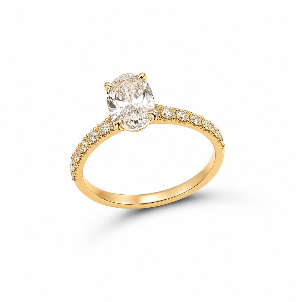 [ENG-RNG-01995] Oval Elegance Solitaire