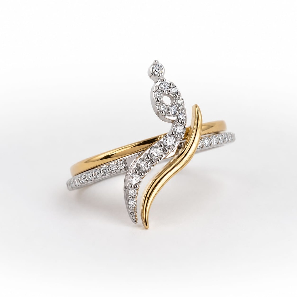 Personalized Lettering Ring ر ف