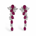 Ruby Luxury Earrings