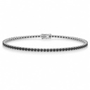Black Diamond Tennis Bracelet