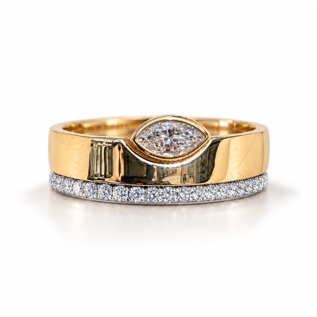 Marquise Simple Ring