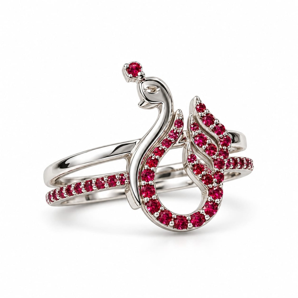 Personalized Lettering Ring س ف