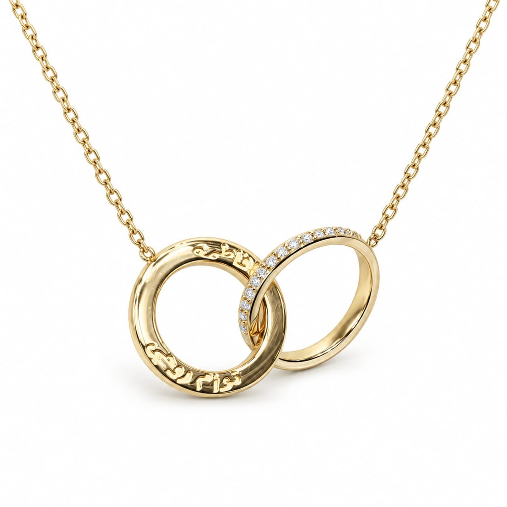 Customized Soulmate Double Necklace