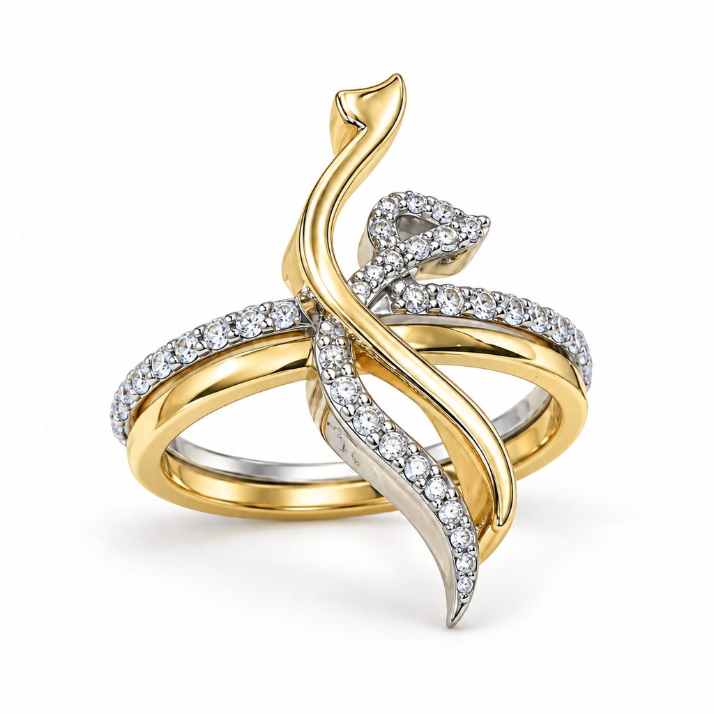 Personalized Lettering Ring ح م