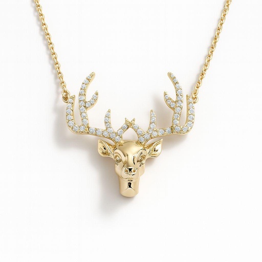 The Rim Deer necklace